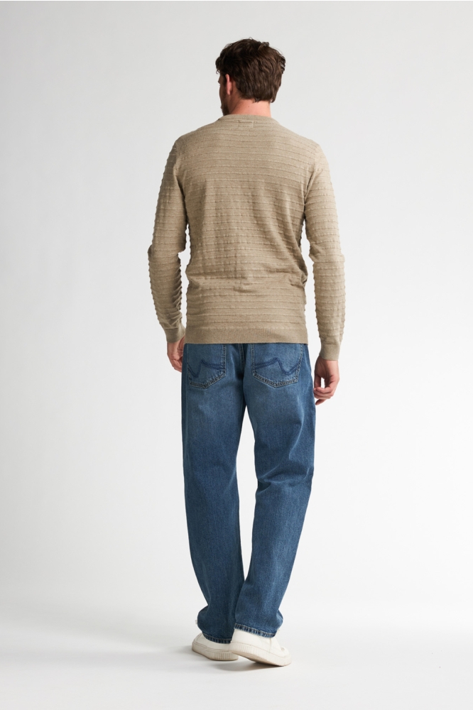 KNITTED SWEATER THORNEWOOD M 3050 KWR269 7146 Tan